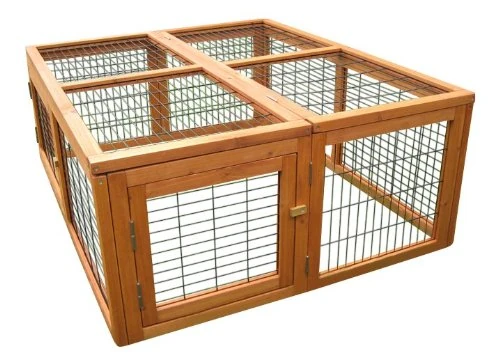 BUNNY BUSINESS Universal Fully Folding/ Attaching Run, 4 ft - Image 1