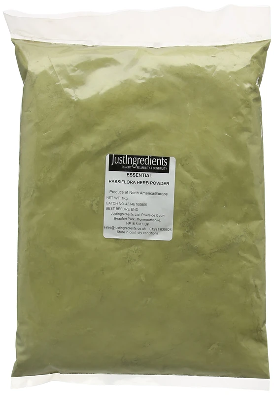 Premier Passion Flower Herb Powder 1kg by JustIngredients