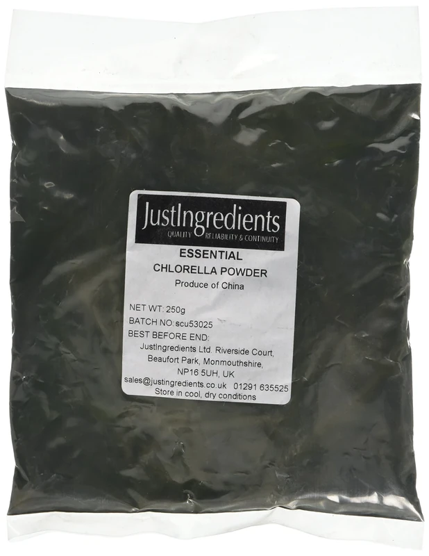 JustIngredients Essentials Chlorella Powder, 250 g
