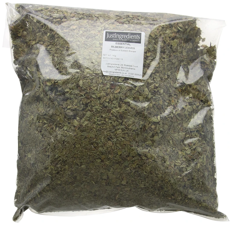 JustIngredients Essentials Bilberry Leaves 1 Kg