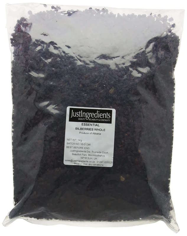 JustIngredients Essentials Bilberries 1 Kg