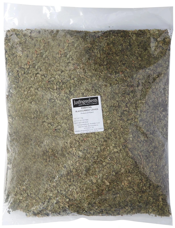 JustIngredients Essentials Blackcurrant Leaves, 1 kg