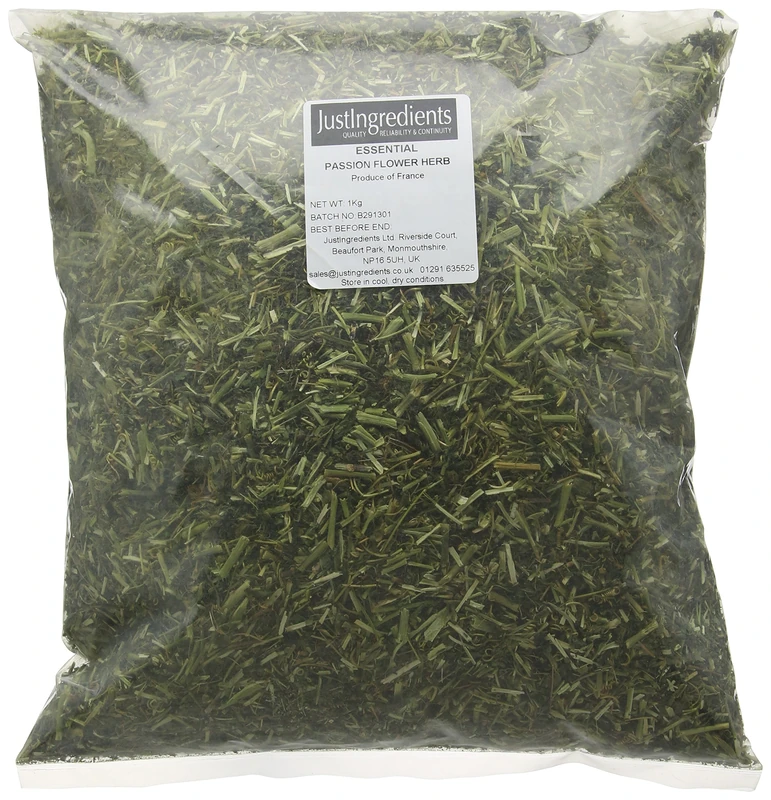 JustIngredients Essentials Passion Flower Herb 1 Kg - Image 1