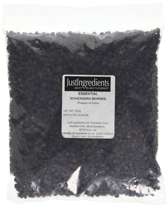 Premier Schizandra Berries 500g by JustIngredients