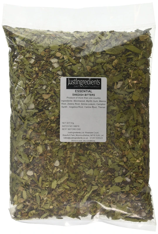 JustIngredients Essentials Swedish Bitter - 1 Kg Botanical Mix
