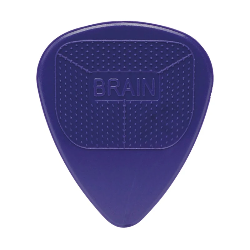 Snarling Dogs Brain RSDB351, 0.60 Guitar Picks, 72-Piece, Purple Nylon, 0.60mm