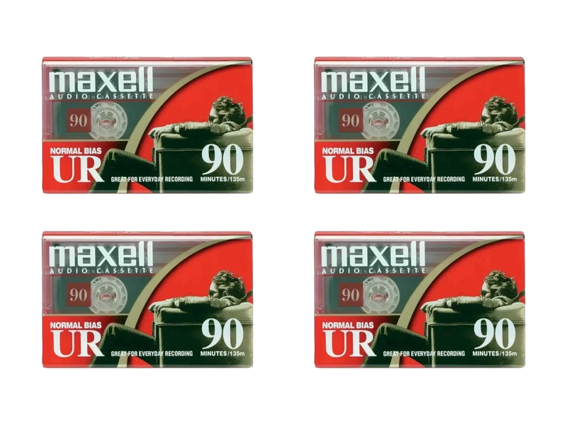 Maxell 20-Pack Black Audio Cassettes, 90 Min, Normal Bias - Image 1