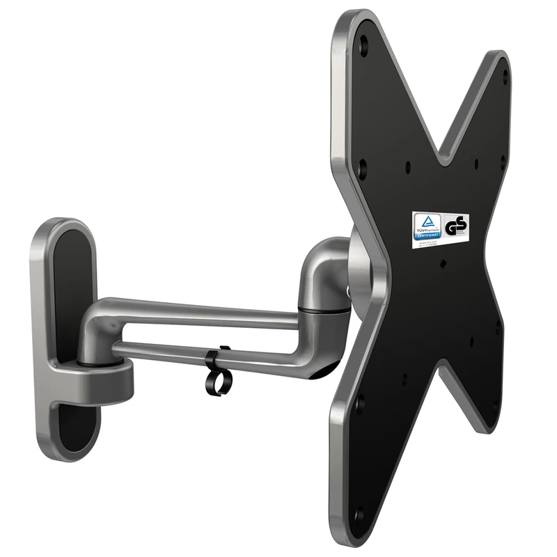 RICOO TV Bracket Tilt Swivel for 15-42 Inch for LED LCD OLED Curved and Flatscreens S2022 Monitor Wall Mount Universal for VESA 100x100-200x200