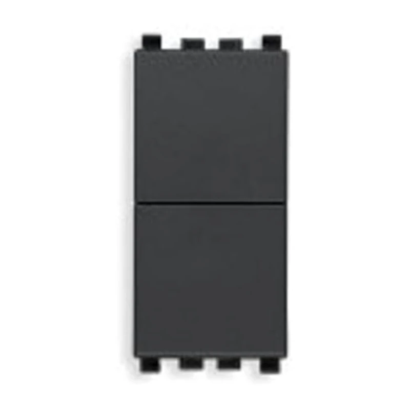 Vimar Eikon Series Dual Push Button Independent Open Contact + 10A G Open Contact