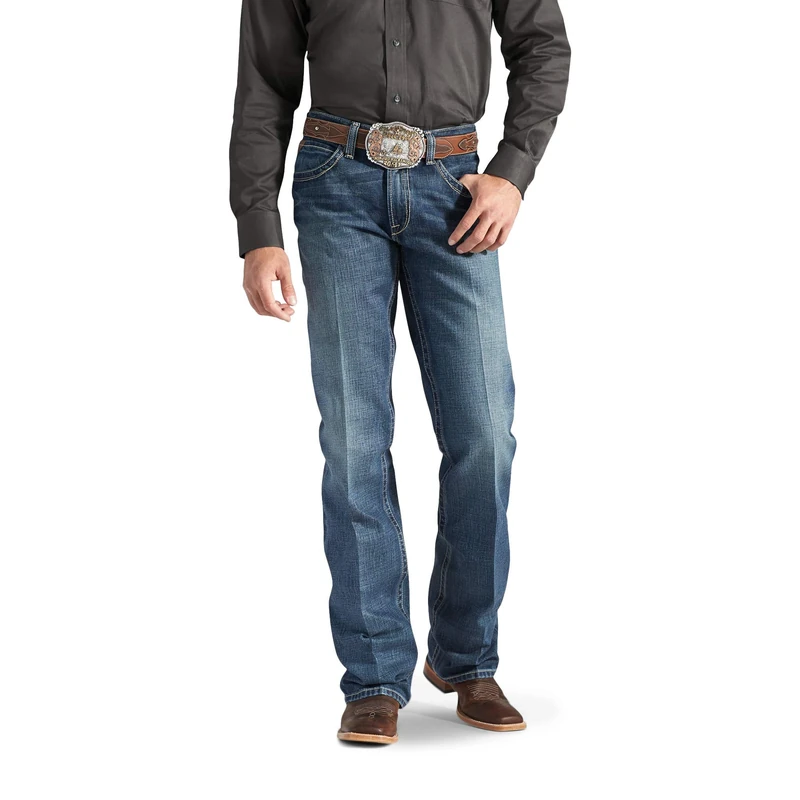 ARIAT Men's M4 Low Rise Boot Cut Jean, Gulch, 40 W/34 L