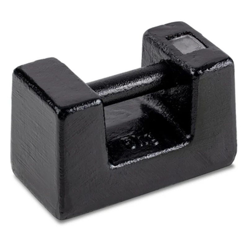 M3 5 Kg Test Weight Rectangular, Lacquered Cast Iron