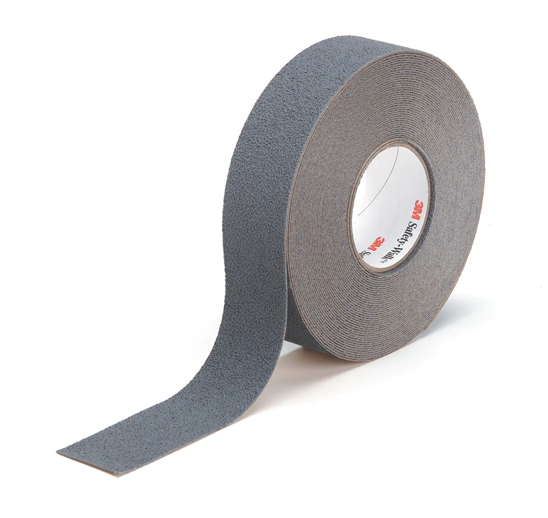 3M Safety-Walk Resilient Anti Slip Tape 370, Medium, Grey, 51 mm x 18.3 m