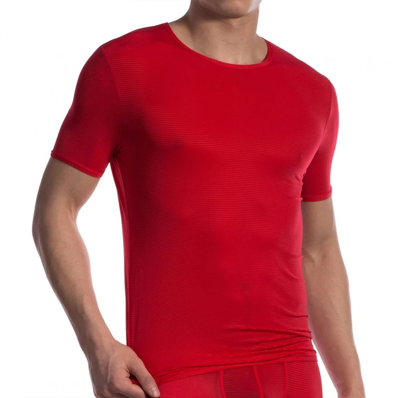 Olaf Benz Men's RED1201 T-Shirt Vest, Red-Rot (red 3000), Medium - Image 1