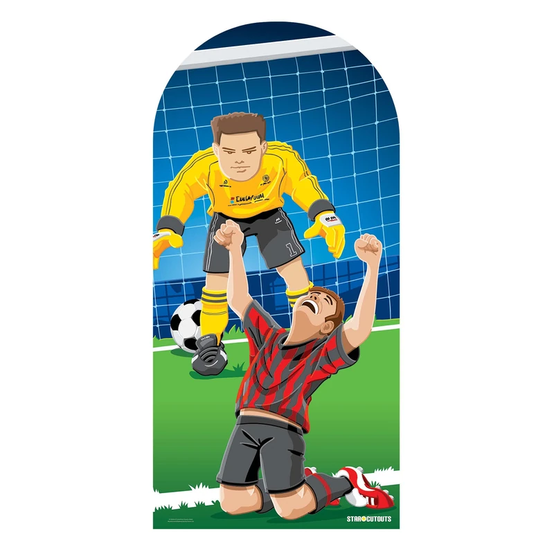Star Cutouts Ltd World Football Event Stand-in