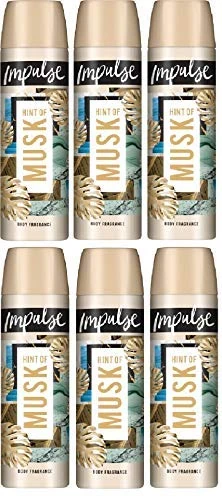 Impulse Hint of Musk Body Spray 75 ml - Pack of 6