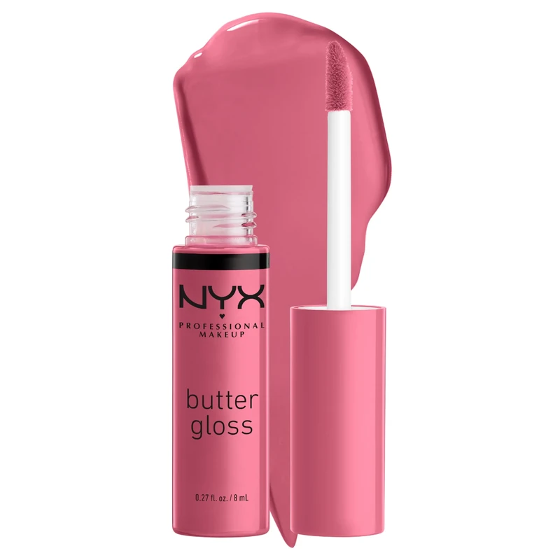 NYX Butter Gloss Angel Food Cake - Sheer Shine Lip Gloss