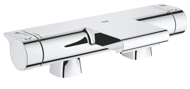 GROHE Grohtherm 2000 New Thermostatic Bath/Shower Mixer 1/2" Chrome 34176001