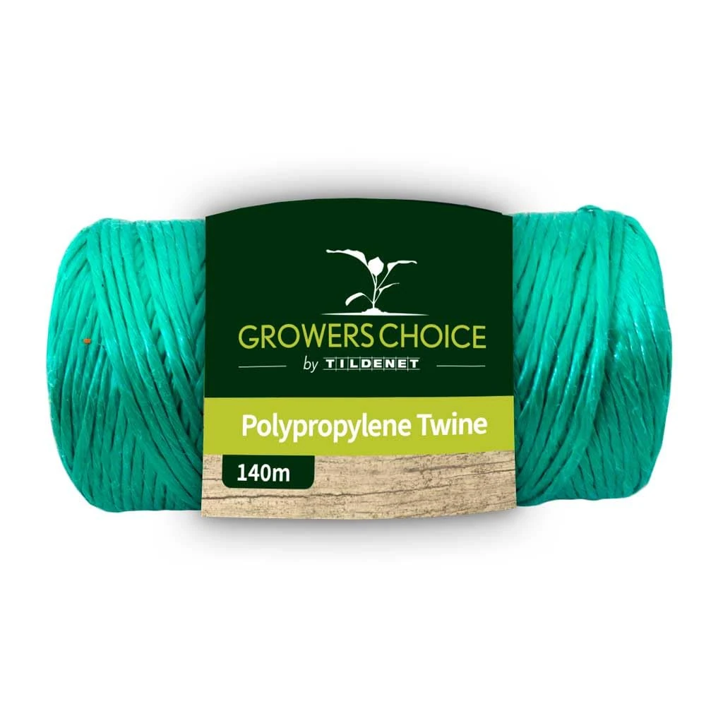 Tildenet 100g Spool Polypropylene Twine, Green