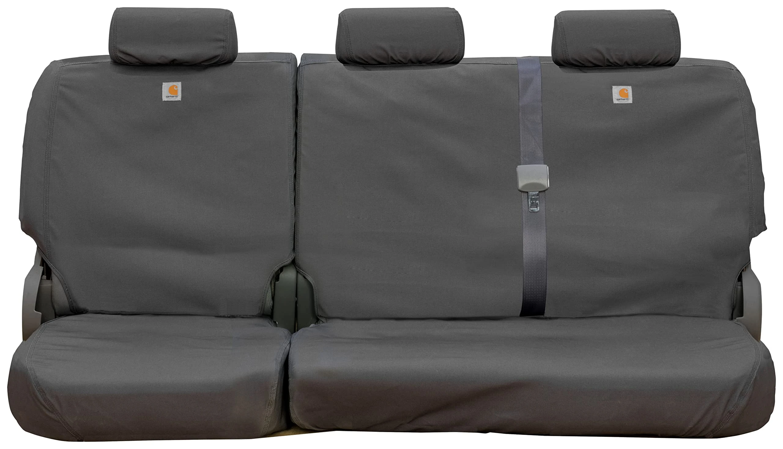 Covercraft Carhartt SeatSaver Second Row Custom Fit Car Seat Cover for Select Ram Models - Duck Weave (Gravel)