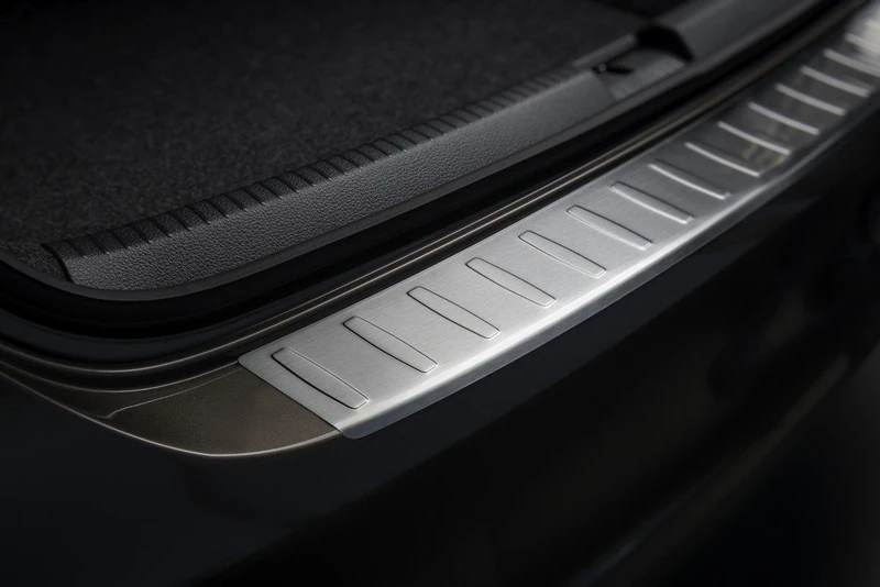 Avisa Stainless Steel Rear Bumper Protector Compatible with Subaru Forester 2008-2013 'Ribs' - Image 1