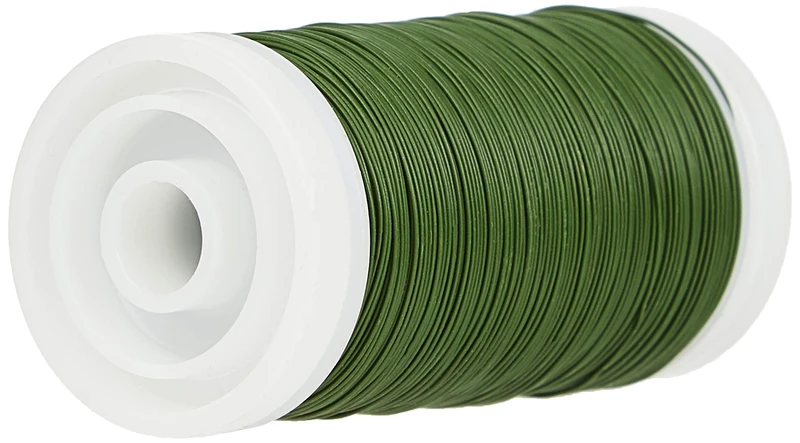 EFCO 0.35 mm/ 100 g Green Florists Wire - Image 1