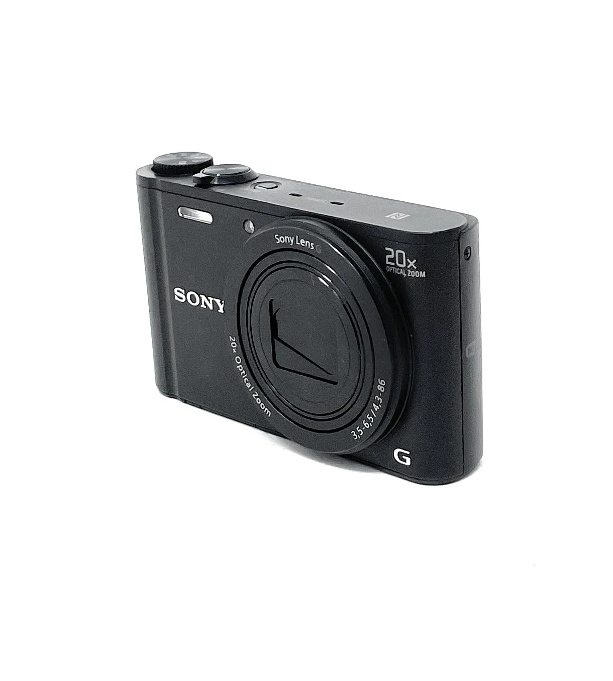 Sony DSCWX350 Digital Compact Camera with Wi-Fi and NFC (18.2 MP, 20x Optical Zoom) - Black
