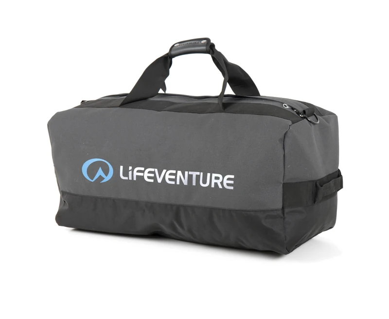 Lifeventure Expedition Duffle Bag, 100 Litre Capacity | Reinforced Material with Heavy-Duty Lockable Zips, Compact When Not in Use
