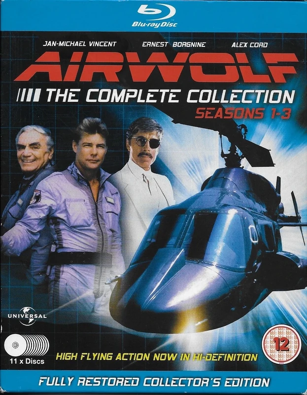 Airwolf - The Complete Collection: Seasons 1-3 - 11 Disc Set [Blu-ray]