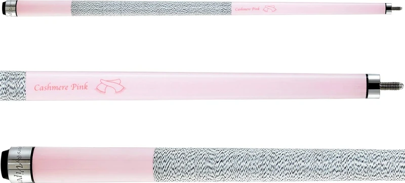 Viper Colours 58" 2-Piece Billiard/Pool Cue, Cashmere Pink, 20 Ounce