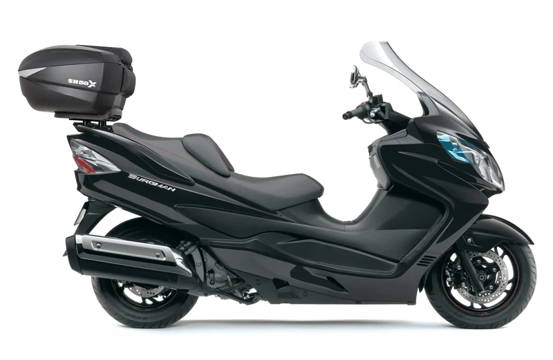 SHAD S0BR46ST Top Case Fitting Kit for Suzuki Burgman 400 K7, Black