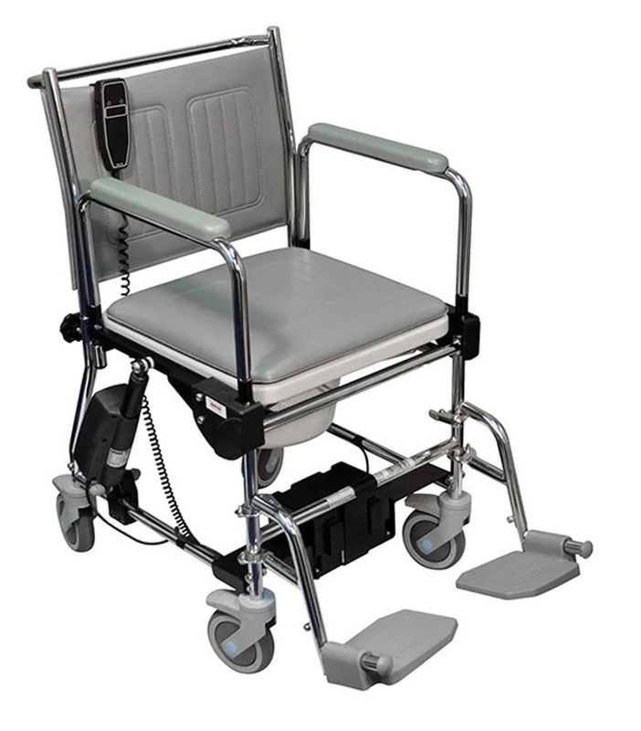 Aidapt Linton Lift-Assist Mobile Commode (Eligible for VAT relief in the UK)