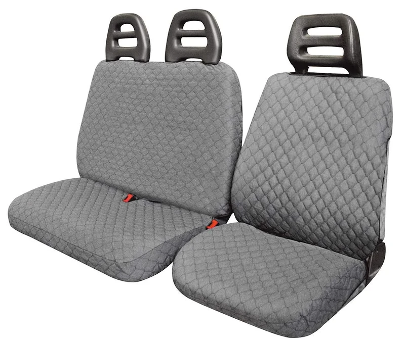 Cora 001702392 Van Seat Covers, Graffiti Grey