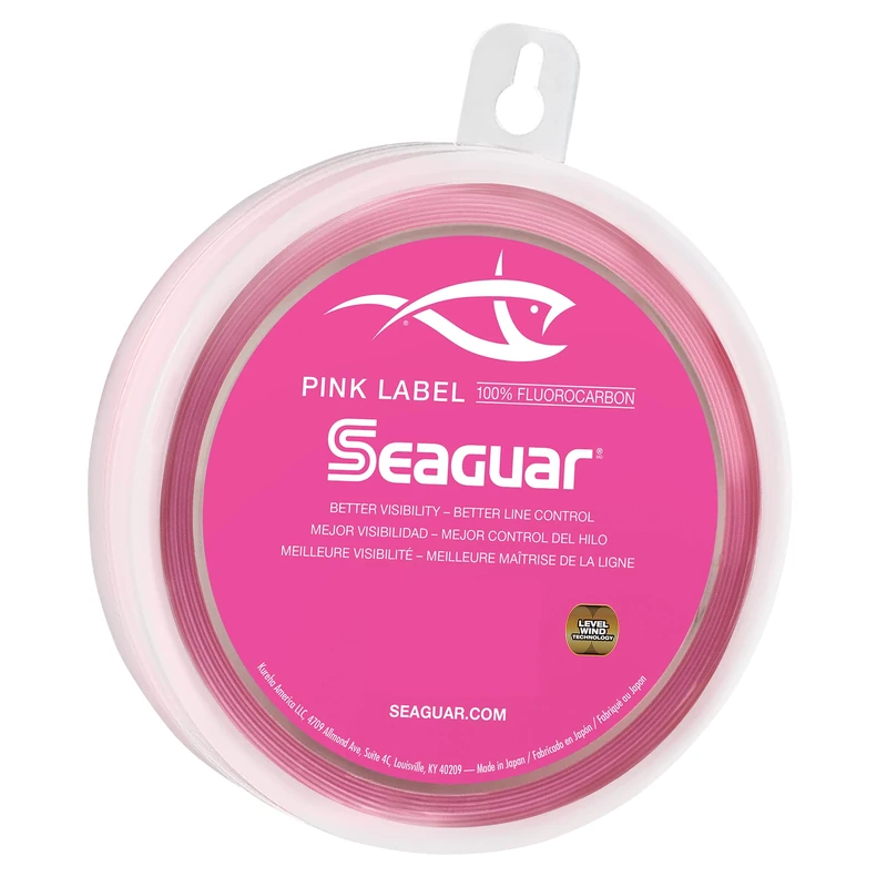Seaguar Pink Label 100% Fluorocarbon Fishing Line 100lbs, 25yds Break Strength/Length - 100PL25
