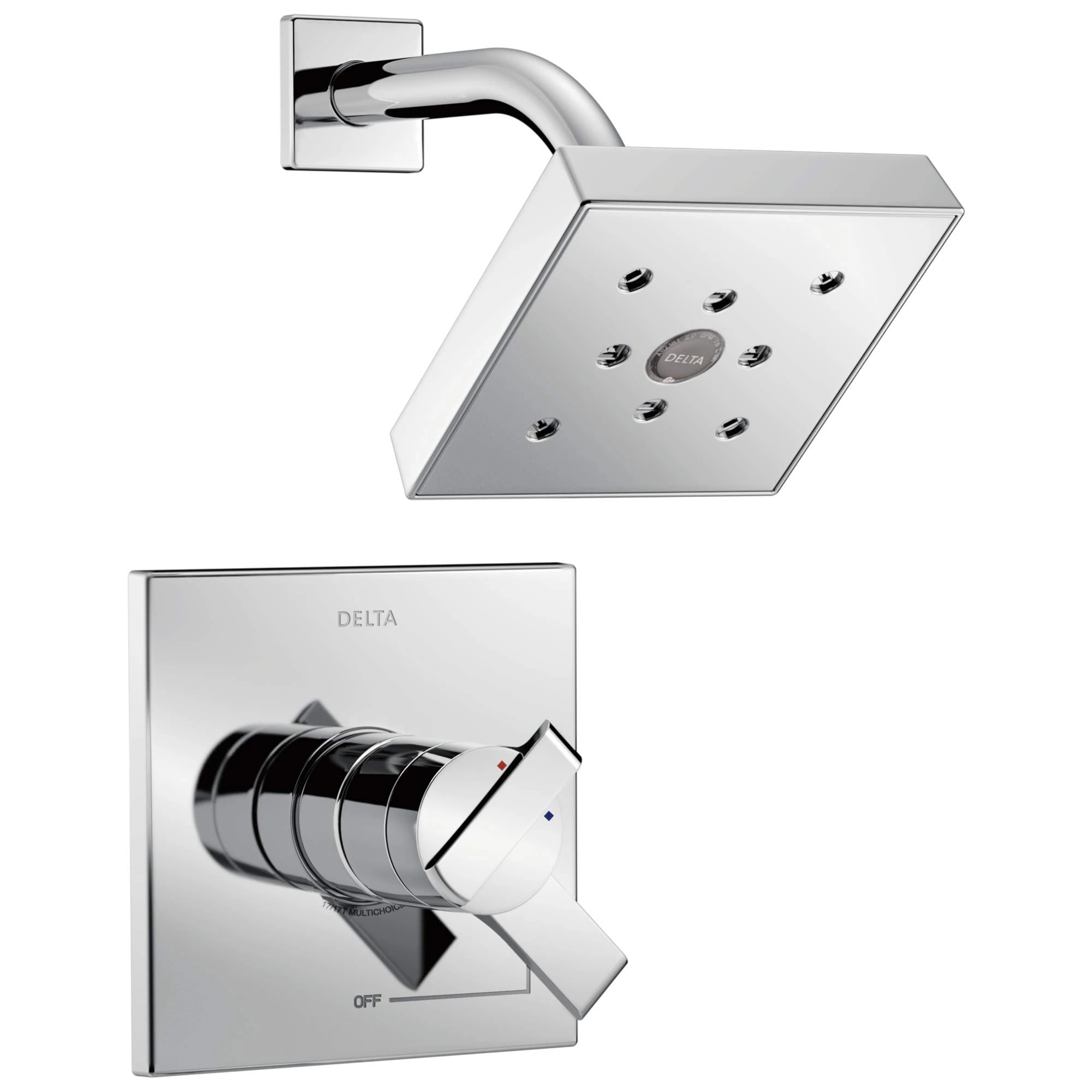 Delta Faucet Delta T17267 Ara Monitor 17 Series Shower Only Trim, Chrome