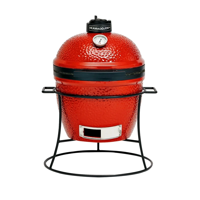 Kamado Joe KJ13RH Joe Jr Charcoal Grill, Blaze Red