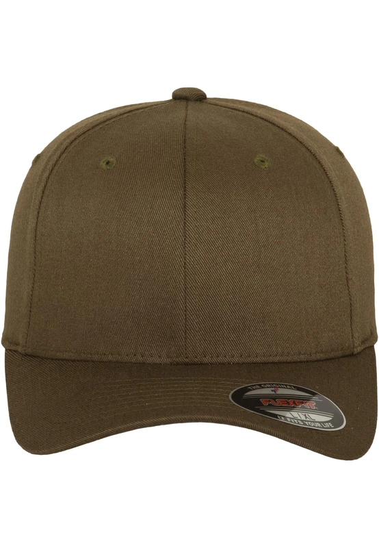 Flexfit Baseball Cap in Olive, L/XL - to 24.40'' - Image 1