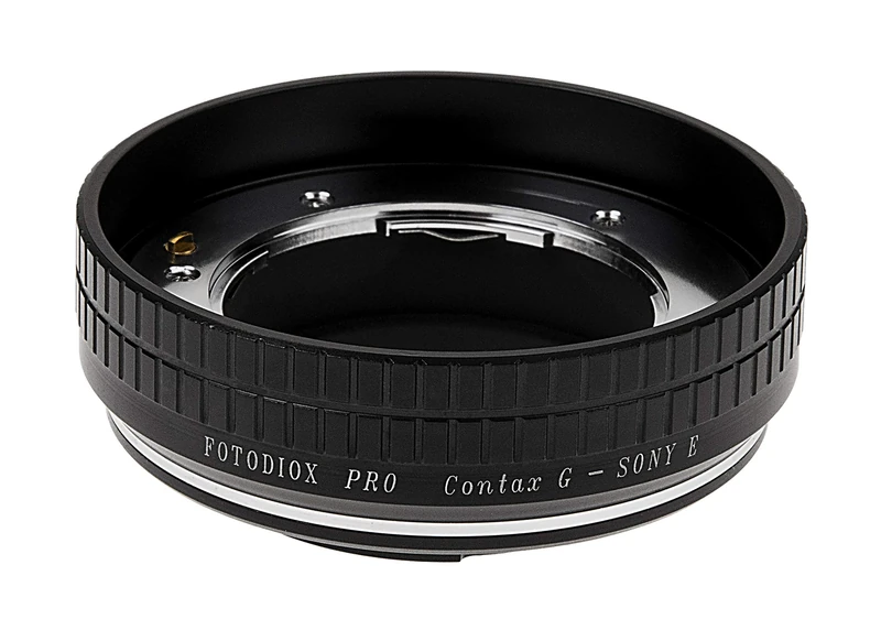 Fotodiox Pro Lens Mount Adapter Compatible with Select Contax G Lenses to Sony E-Mount Cameras