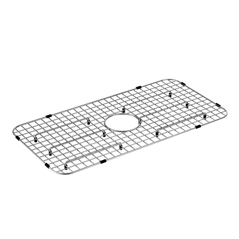 Moen GA719 Collection Stainless Steel Center Drain Bottom Grid Sink Accessory 29 X 16-Inch, Satin Stainless