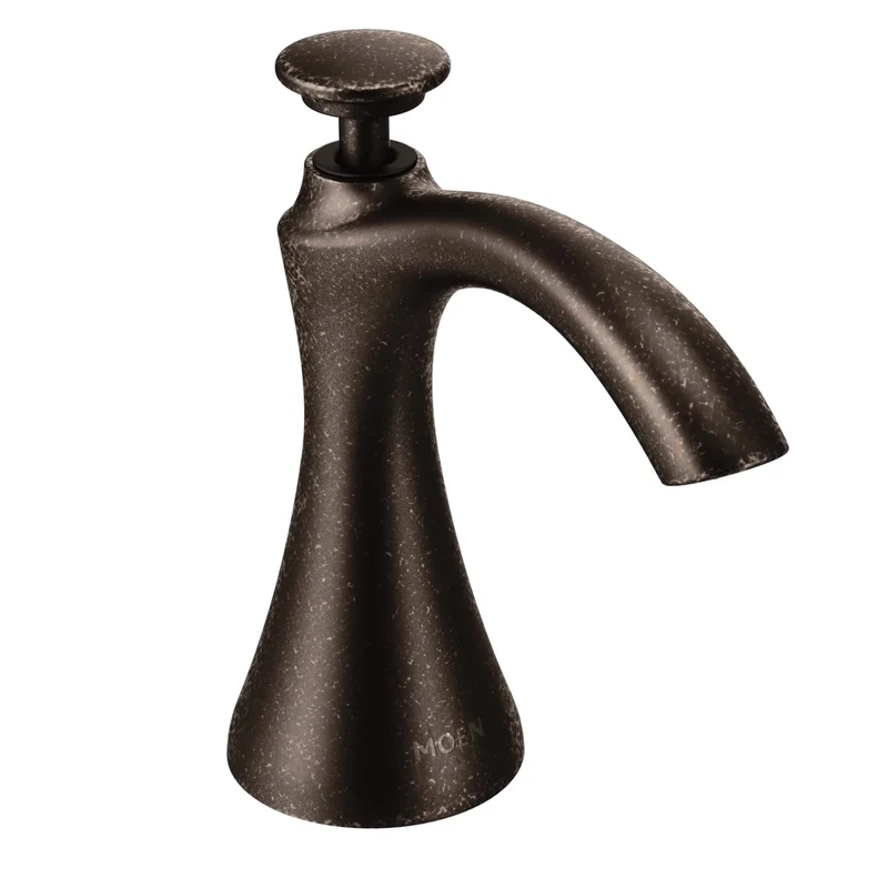 Moen S3946ORB Transitional Deck Mounted Soap Dispenser, Oil Rubbed Bronze
