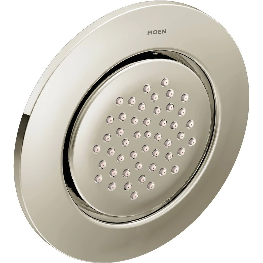 Moen TS1322NL Mosaic Round Single-Function Body Spray, Polished Nickel, 0.5