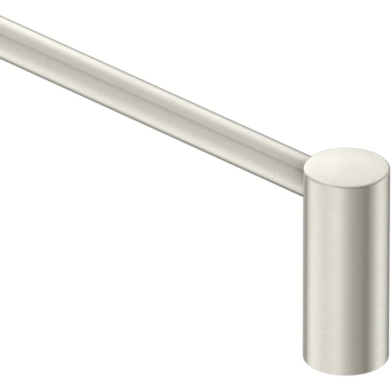 Moen YB0418BN Align 18 in. Modern Single Towel Bar, Brushed Nickel, 18 Inch