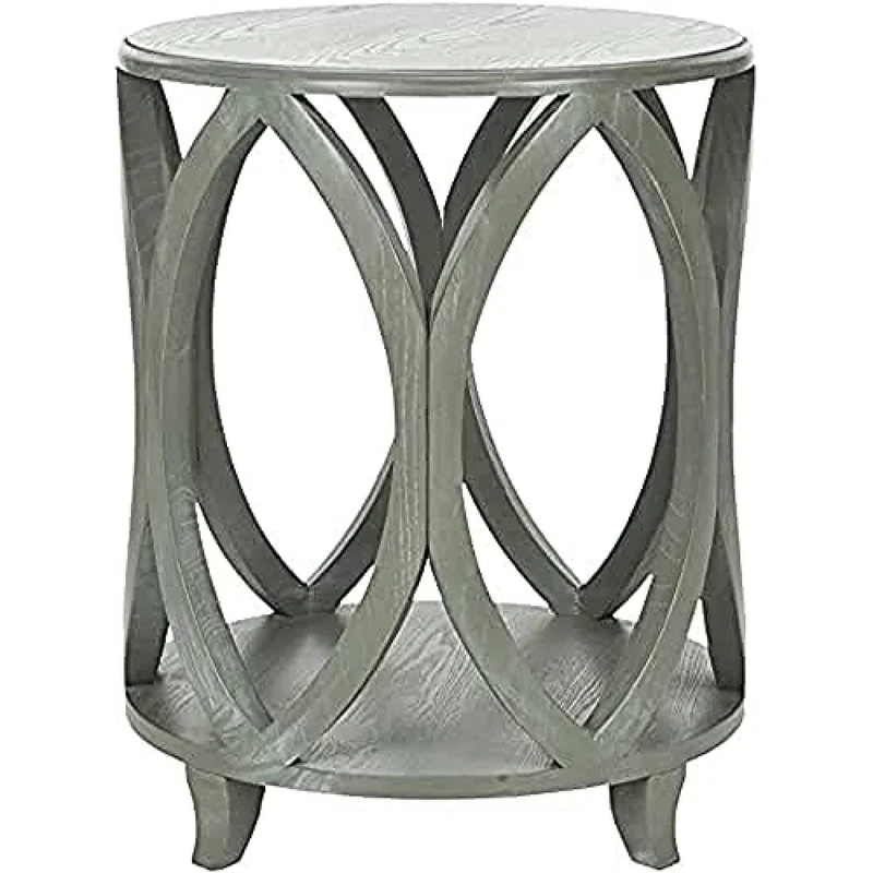 Safavieh Sophie Accent Table, Wood, Ash Grey