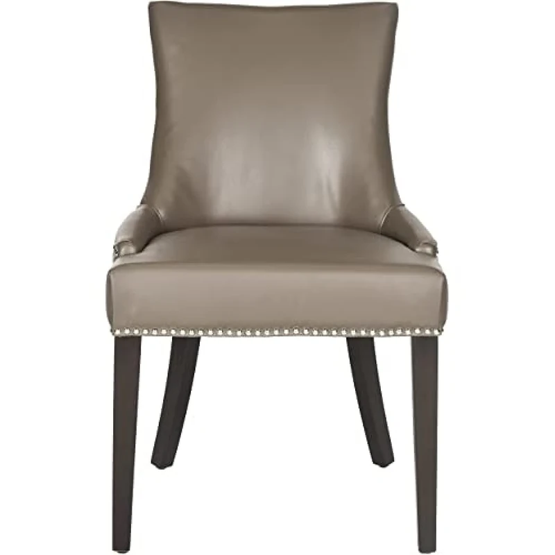 SAFAVIEH Set of 2 Wooden Dining Chairs, in Clay