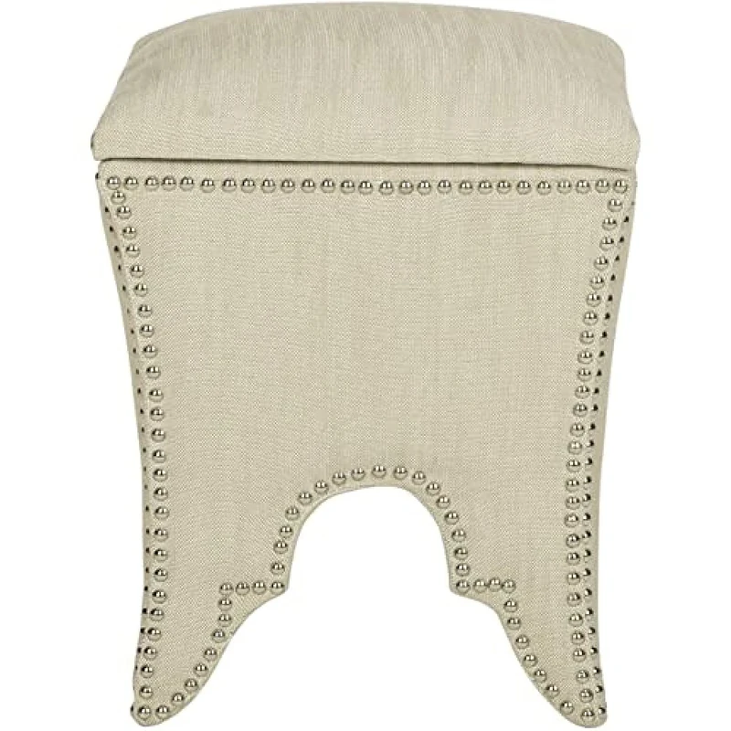 SAFAVIEH Contemporary Upholstered Arm Chair, in Beige