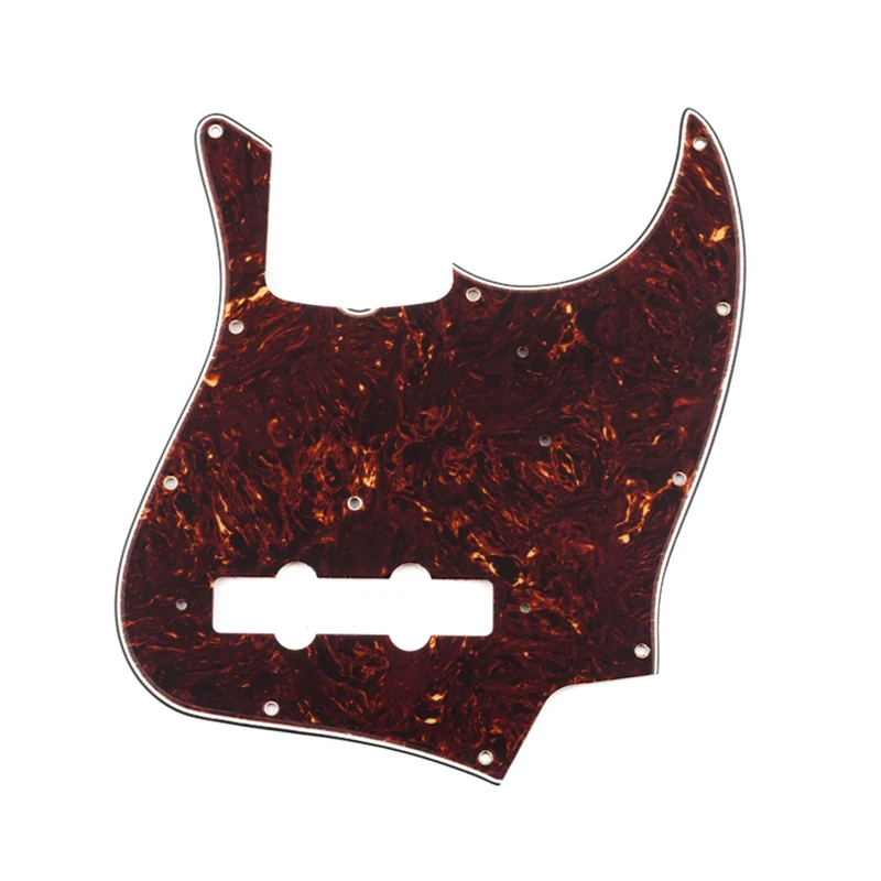 Fender 009 5632 049 Pure Vintage 3 Ply 11 Hole Mount '64 Jazz Bass Pickguard – Brown Shell