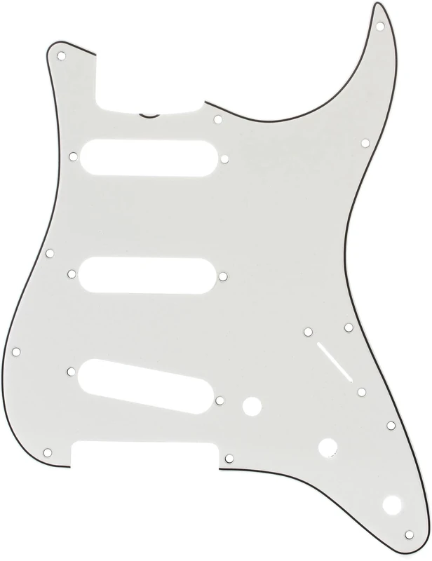 Fender 009 4392 049 Eggshell Pure Vintage 3-Ply 12 Hole Mount '65 STRATOCASTER Pickguard