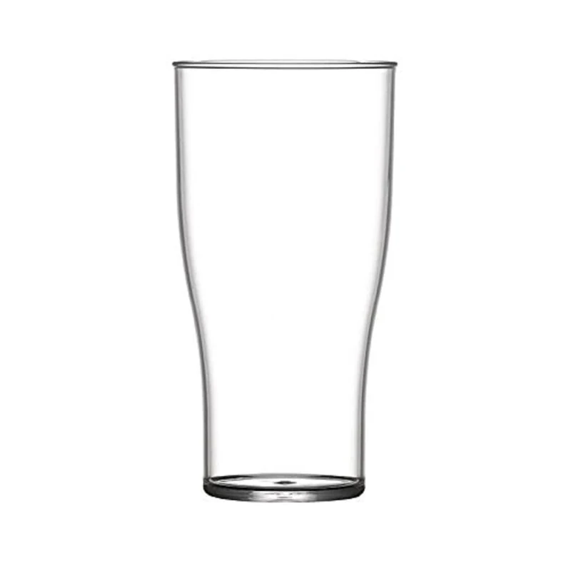 Polycarbonate Nucleated Beer Glasses 285ml CE Marked 10oz / 285ml. CE Marked. Pack quantity: 48