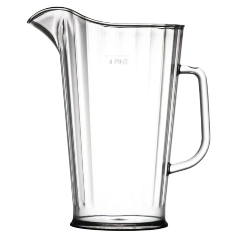 Polycarbonate Jugs 2.3Ltr CE Marked 80oz / 2.3Ltr. CE Marked. Pack quantity: 4