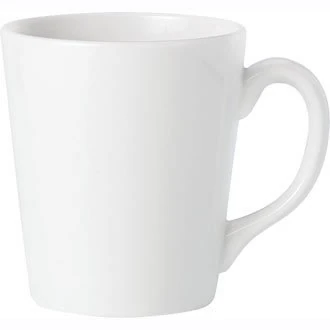 Steelite Simplicity White Coffeehouse Mugs 340ml 340ml. White. Pack quantity: 36.