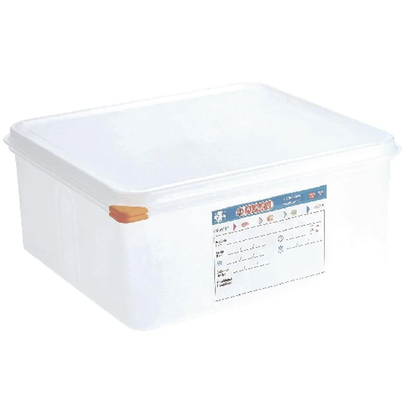 Araven Food Container 13.5Ltr 13.5 litre (2/3 GN) 150(H) x 325(W) x 345(D)mm; Pack quantity: 4